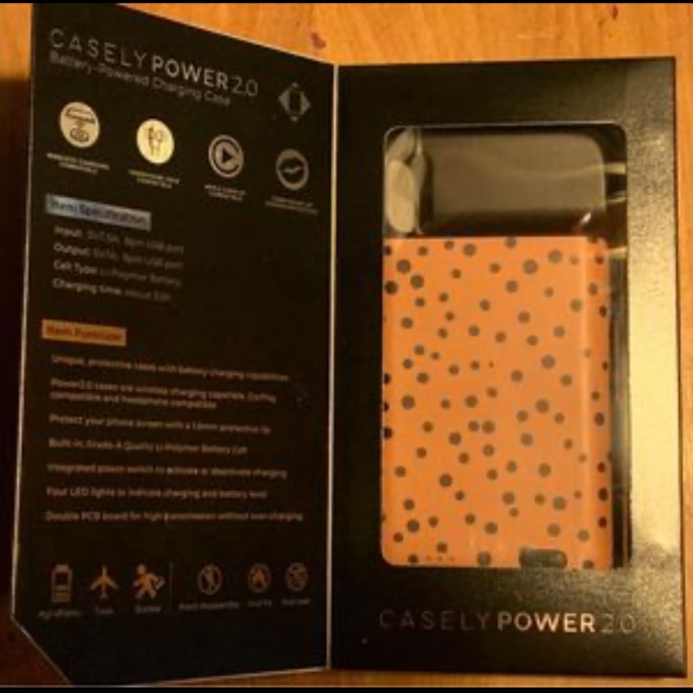 Battery charging case for iPhone X/XS